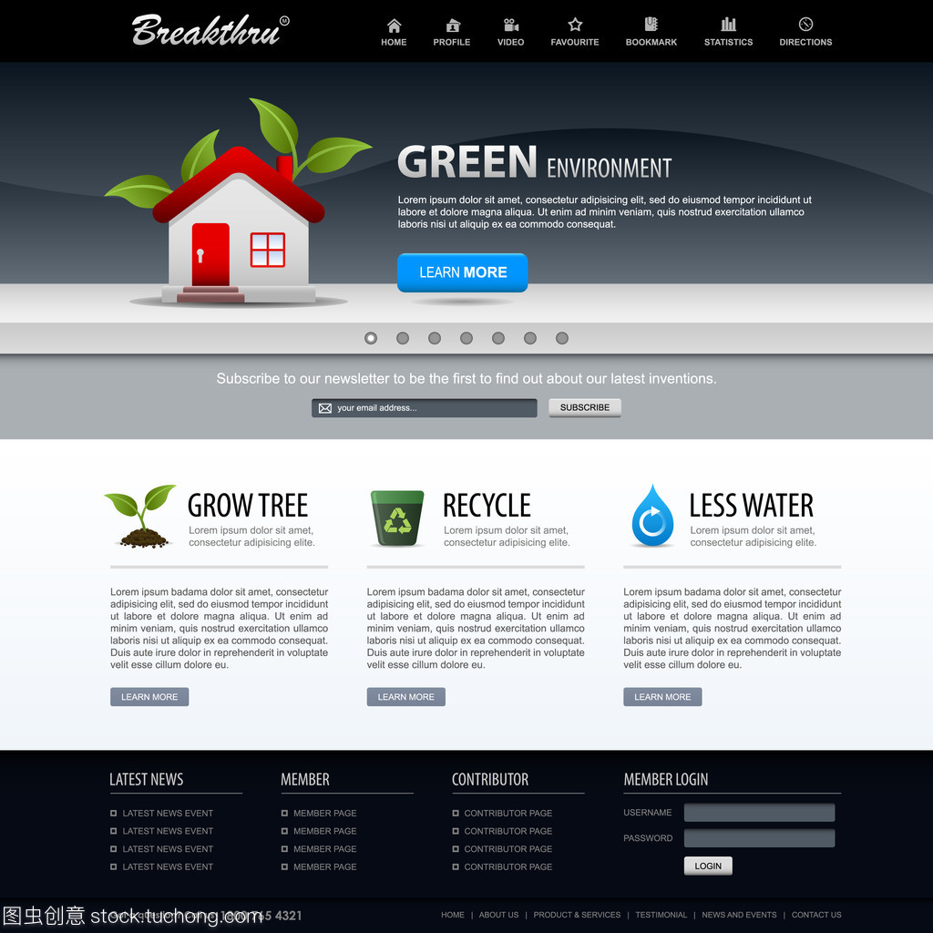 网页设计的核心元素与网站模板应用